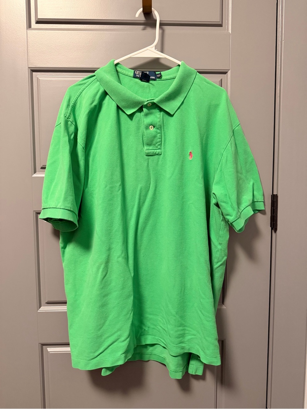 Polo by Ralph Lauren Custom Fit Men’s Green Cotton Polo Shirt XXL